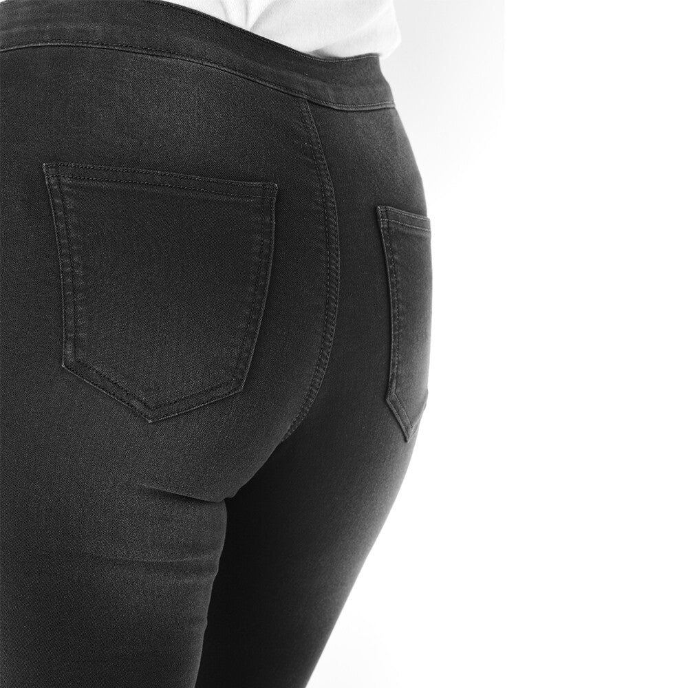 Oxford Super Jeggings 2 Women Ladies Full Aramid Lined Motorcycle Leggings Black