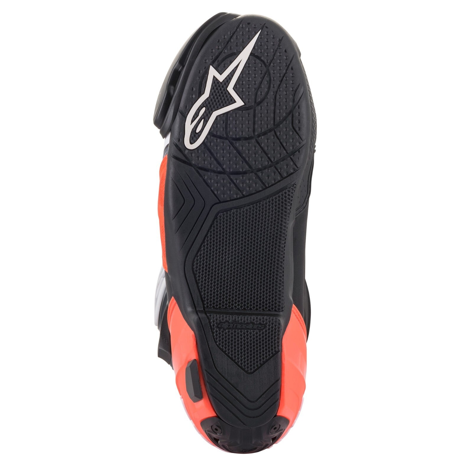 Alpinestars Supertech R Motorcycle Bike Sports Trace Race Boots Black White Red