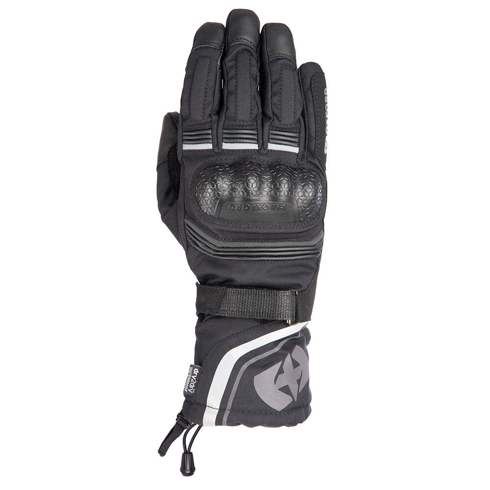 Oxford Montreal 4.0 Motorcycle Motorbike Waterproof Dry2Dry Glove Stealth Black