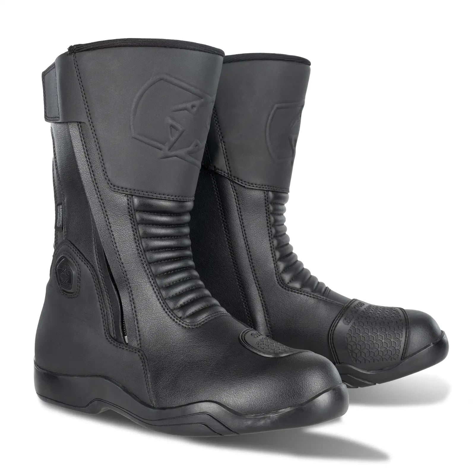 Oxford Hunter Twin Zip CE (2/2/2/1) Waterproof Motorcycle Motorbike Boots