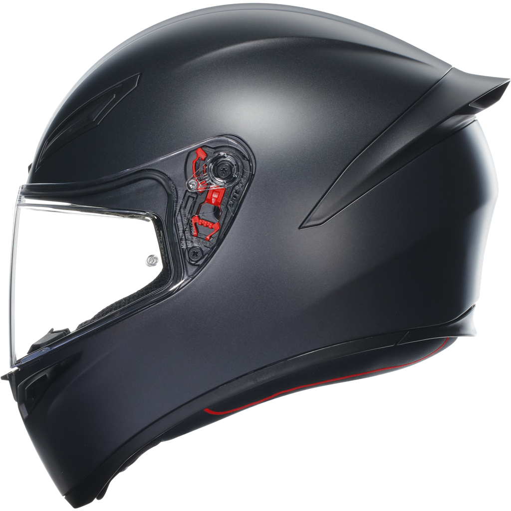 AGV K1S Solid Matt Black ECE2206 Full Face Motorcycle Motorbike Helmet