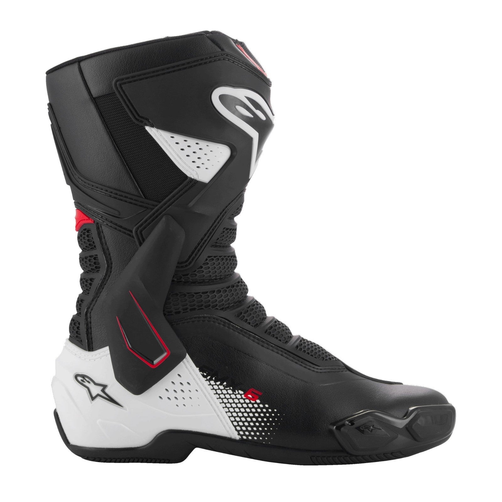 Alpinestars SMX-6 V3 Men‘s Motorcycle Motorbike Track Race Boots Black White Red
