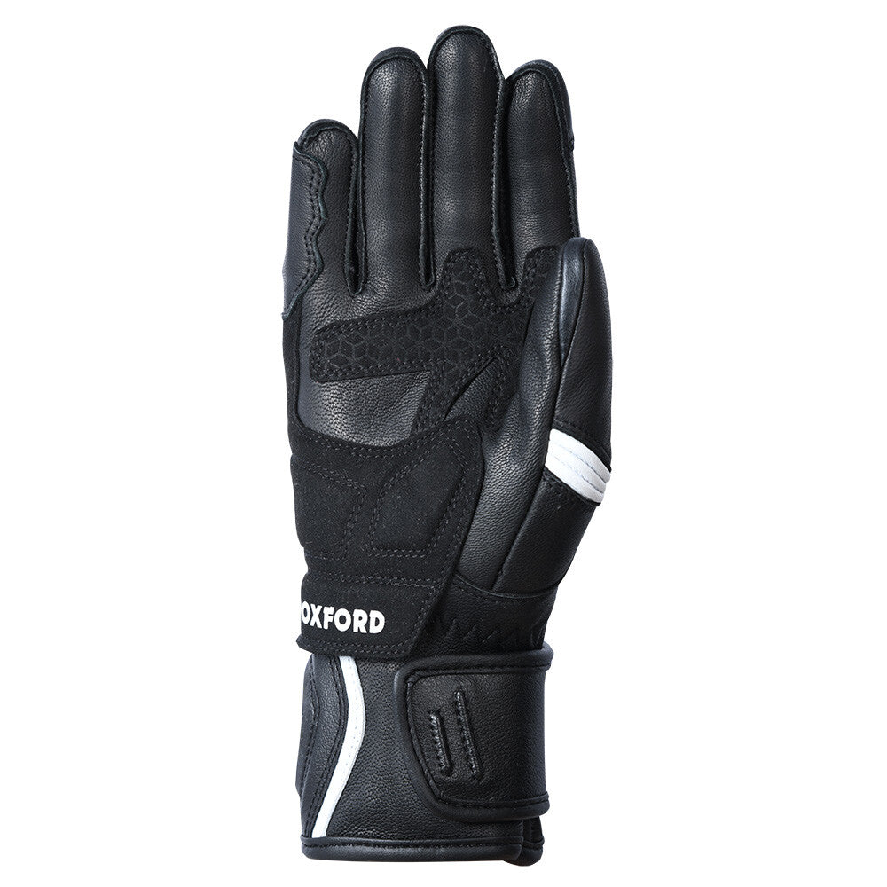 Oxford RP-5 2.0 Women's Sport Motorcycle Motorbike Glove Black & White