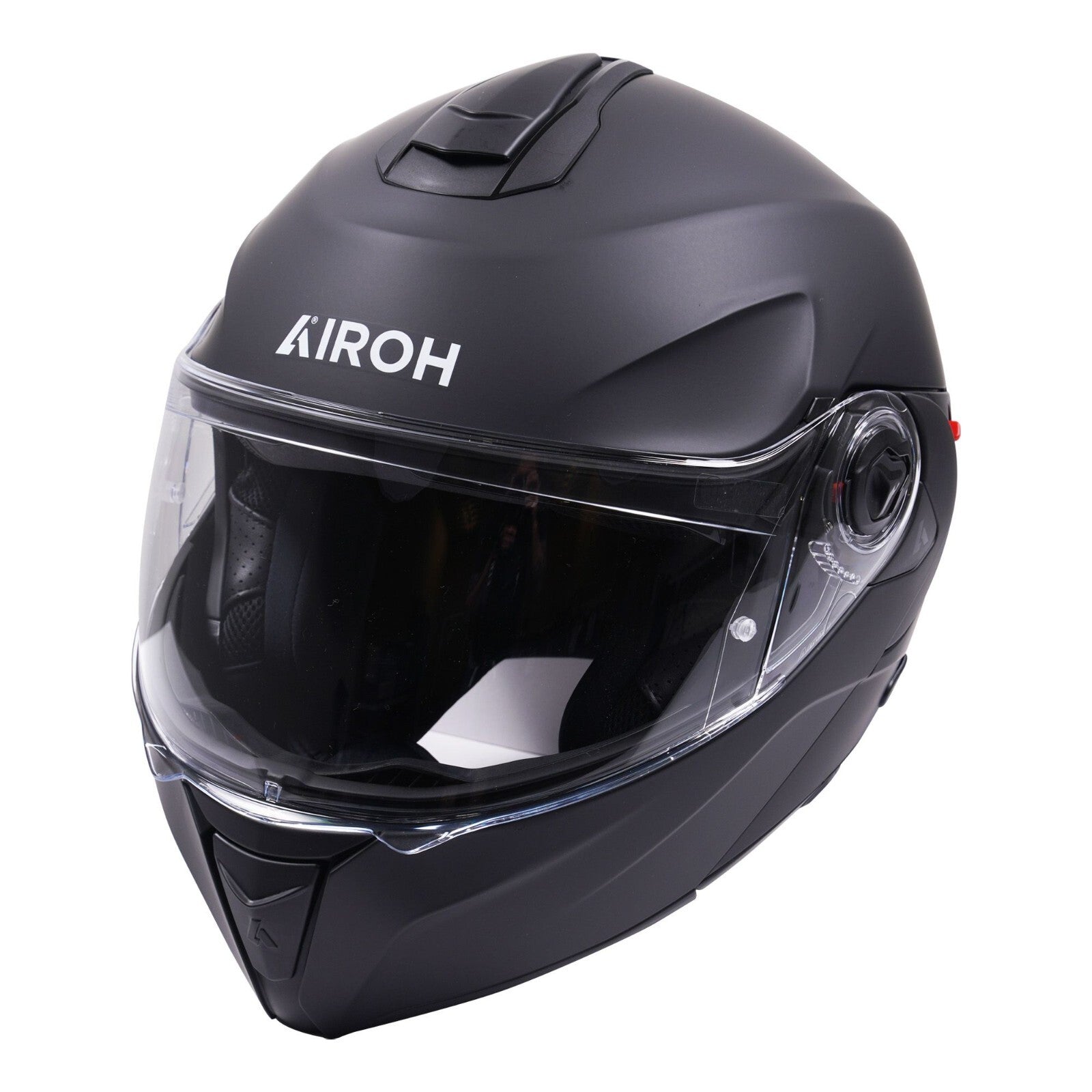 Airoh Specktre Flip Front P/J ECE2206 Motorcycle Motorbike Helmet - Matt Black