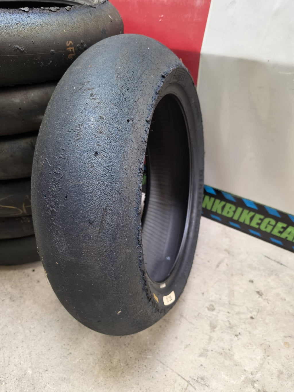 Pirelli Diablo Superbike SC0 120/70-17 Used BSB Scrub Motorcycle Tyre - SR1