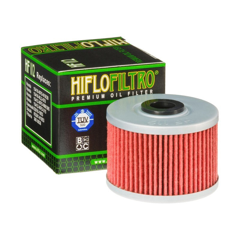 Hiflo Filtro HF112 Motorcycle Motorbike Oil Filter Replaces Honda Kawasaki Suzuk