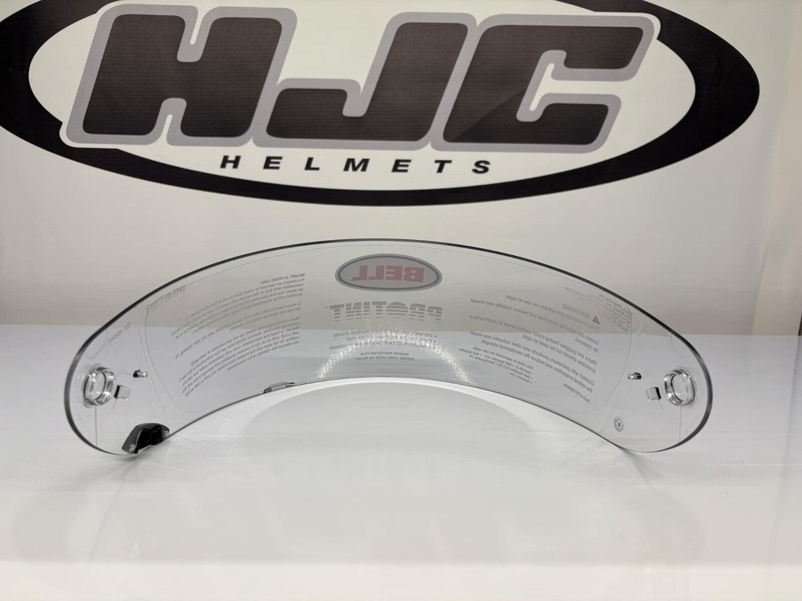 Ex-Display Bell Star / RS-2 Clear Visor Road Legal - P157-CS-FS Helmet Visor
