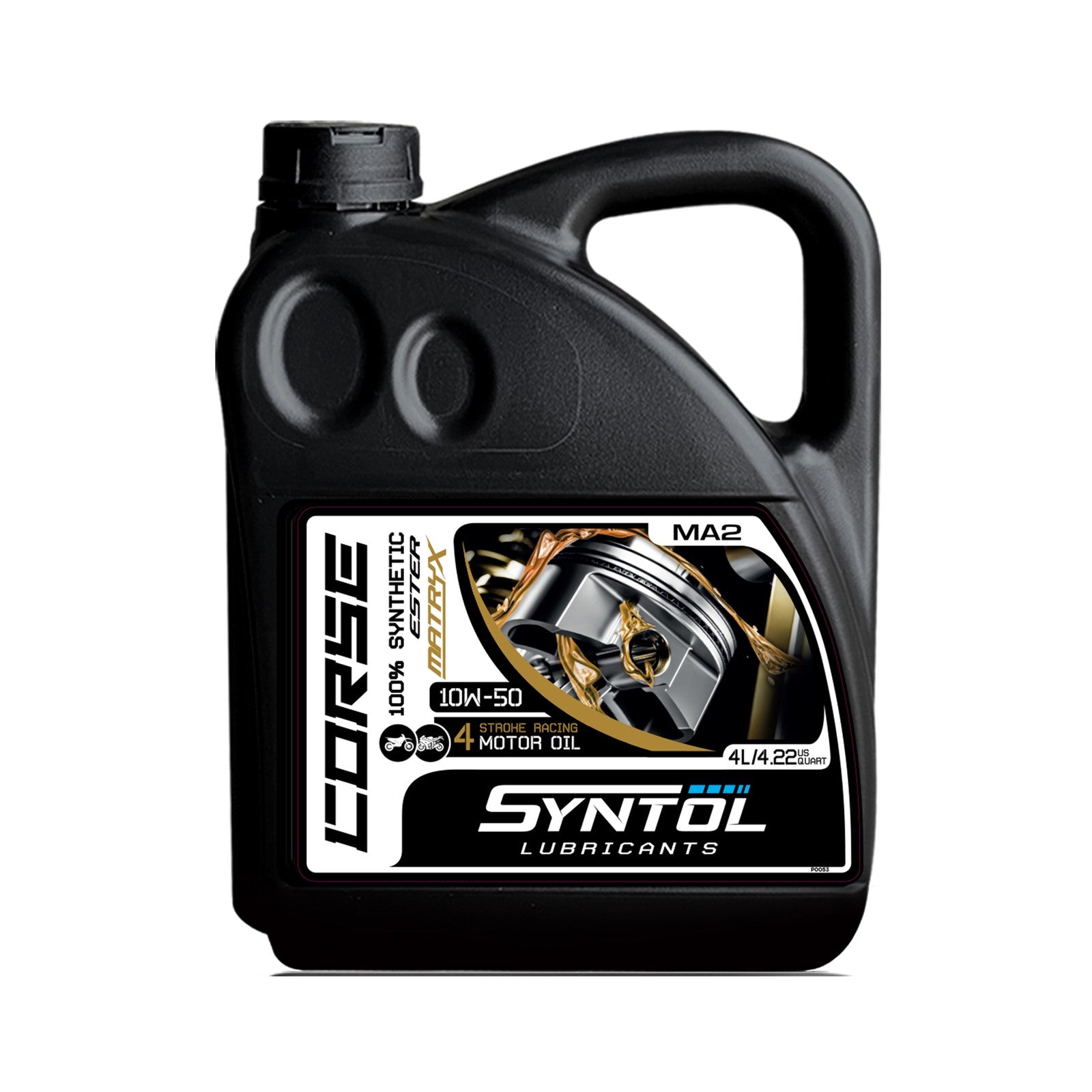 Syntol Corse 4T 10W-50 Fully Synthetic Oil 4 Litre