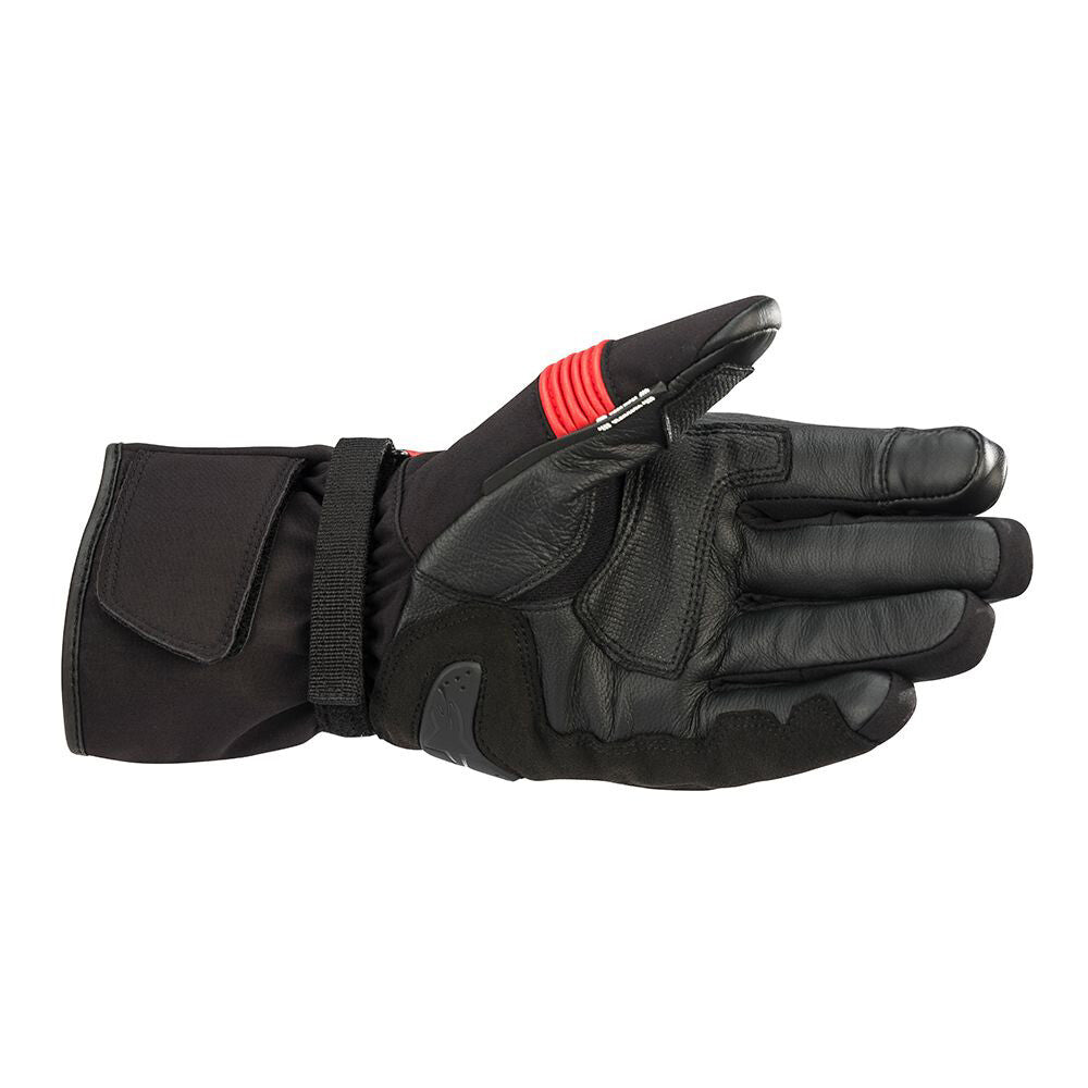 Alpinestars Valparaiso V2 Drystar Waterproof Motorcycle Motorbike Gloves Blk Red