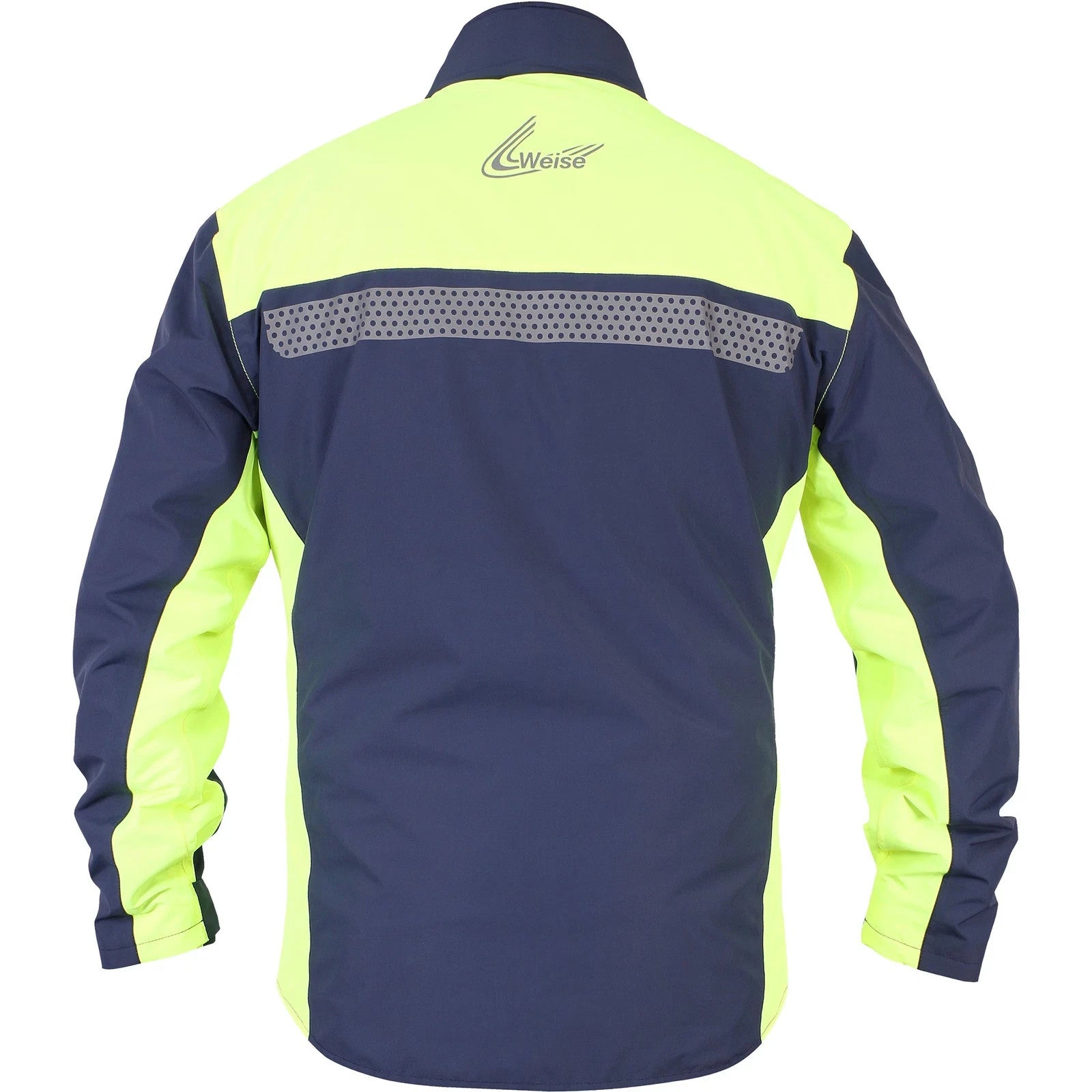 Weise Tempest Waterproof Motorcycle Motorbike Over Jacket Blue Yellow