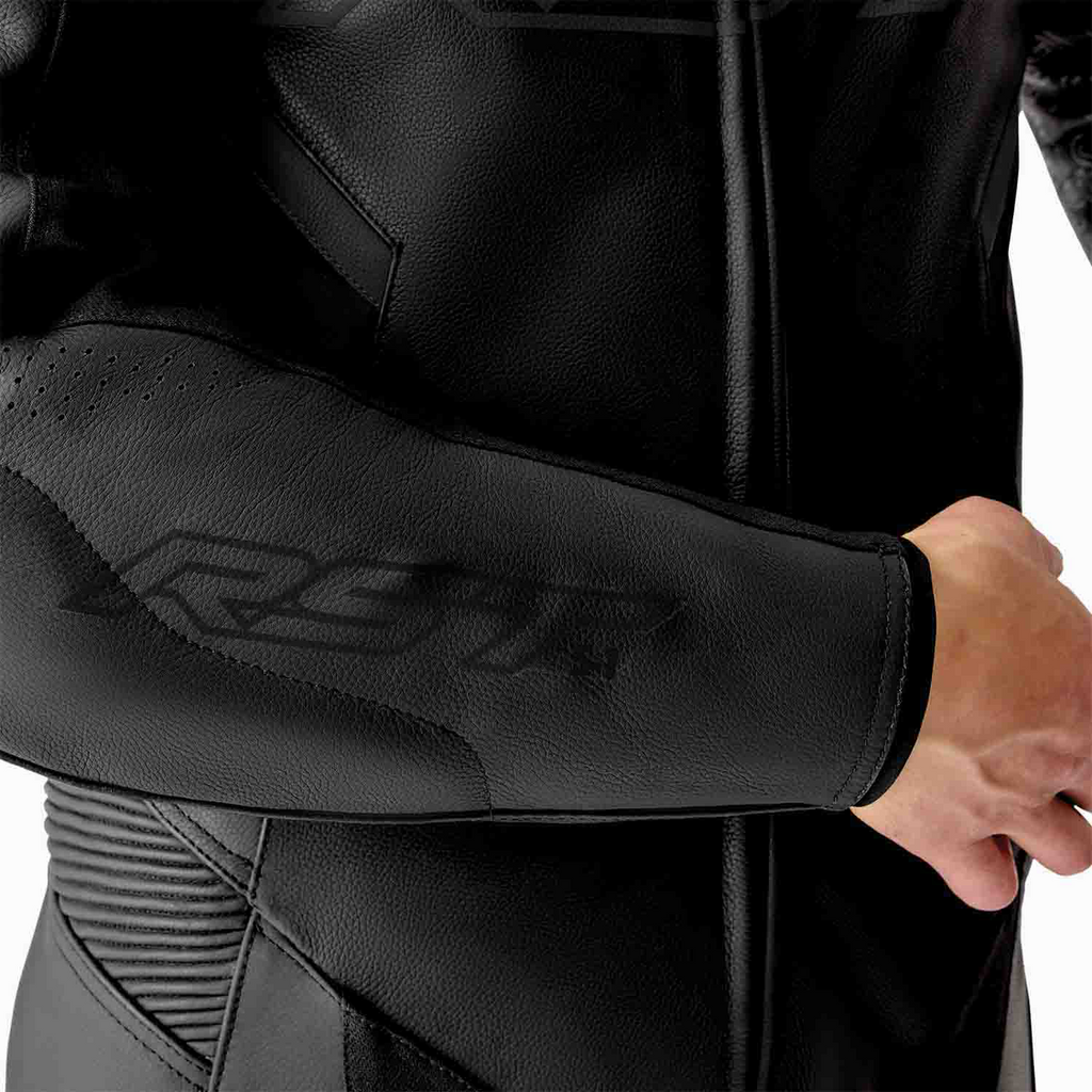 RST S1 D3O CE AAA Rated Leather Motorcycle Motorbike Race 1 Pc Suit Black Black