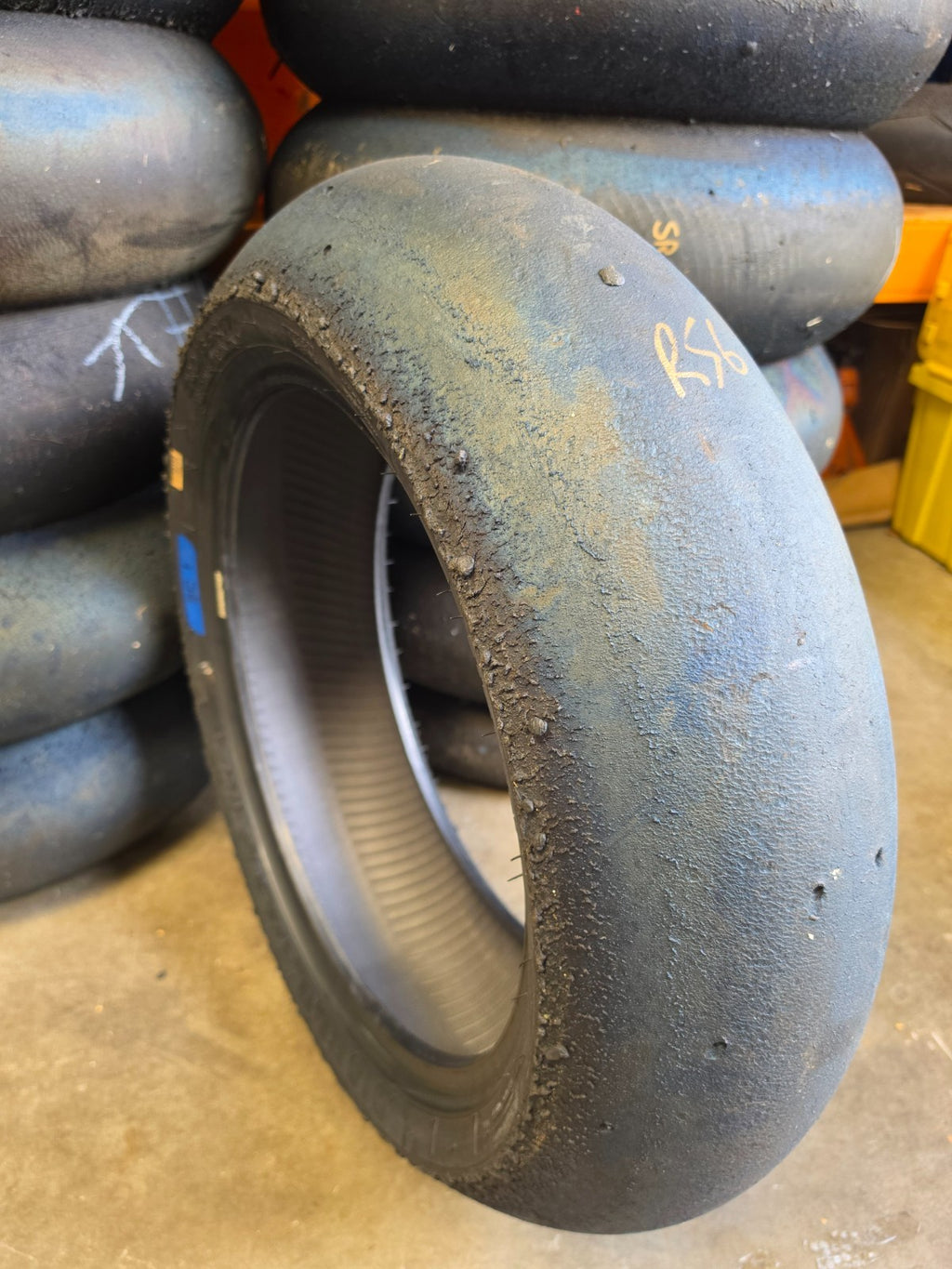 Pirelli Diablo Superbike SC1 200/60-17 Used BSB Scrub Motorcycle Tyre - RS6