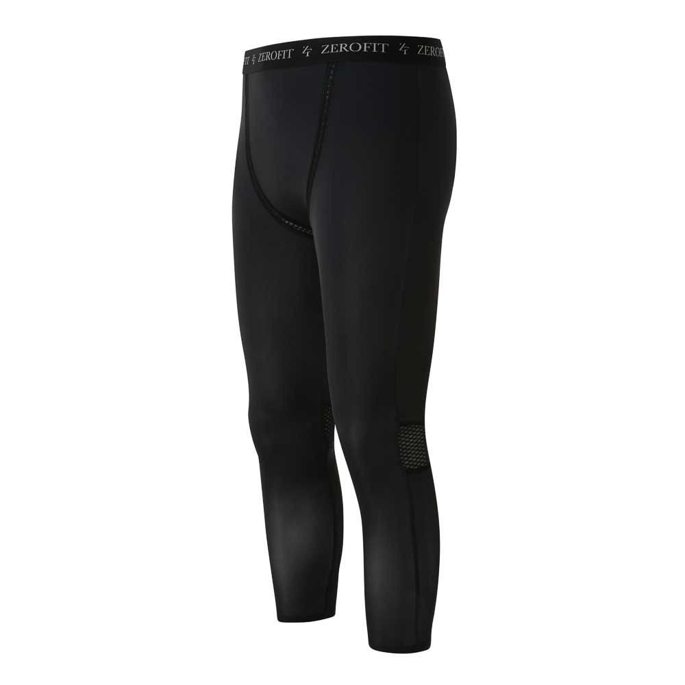 ZeroFit IceSkin Cooling Wicking Baselayer Pants Leggings - Black