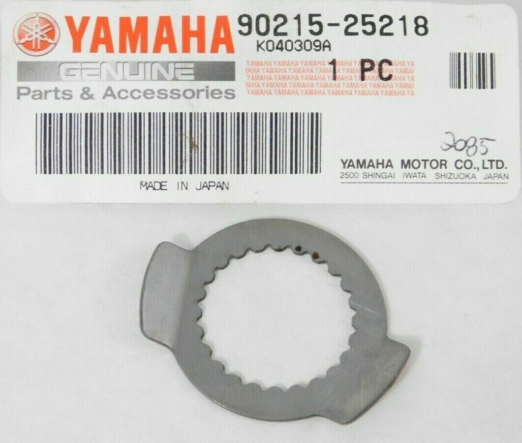 Genuine Yamaha Clutch Washer Nut Lock FJR1300, XVZ1300 & YZF-R1 - 90215-25218-00