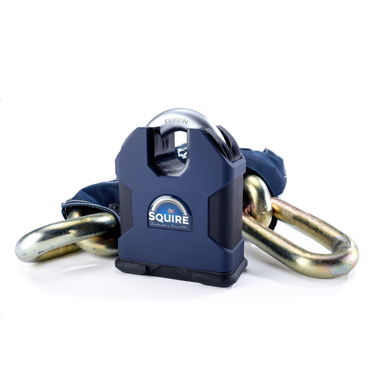 Motorcycle Bicycle Squire Behemoth 22mm Chain SS100CS inc. Sold Secure - Diamond