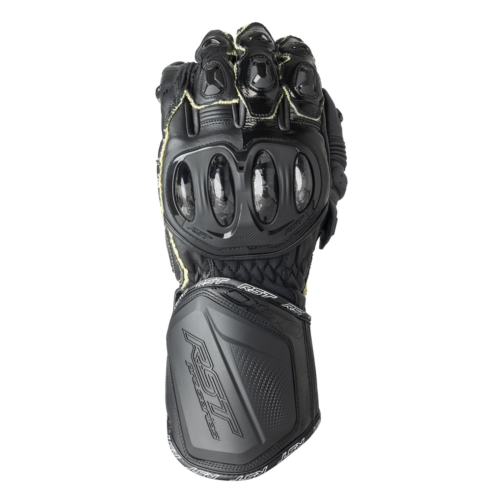 RST Pro Series GP D3O Kangaroo Leather Sports Track Motorcycle Motorbike Gloves