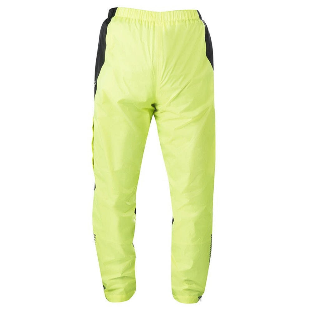 Alpinestars Hurricane Waterproof Motorcycle Motorbike Rain Over Pants Black Fluo