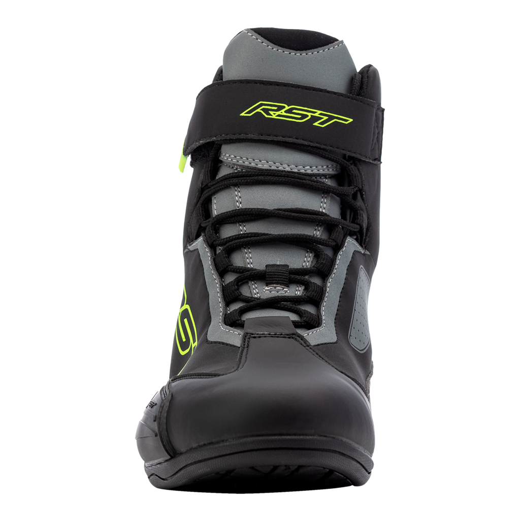 RST Sabre Moto Shoe Short Sports Vented Motorcycle Motorbike Shoe Boots Grey Flu