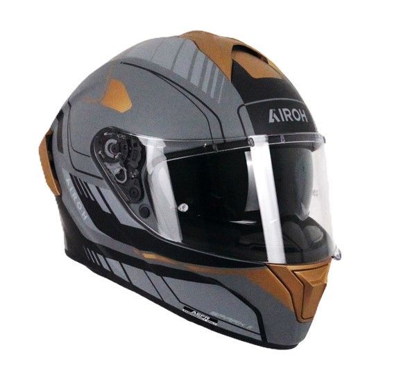 Airoh Spark 2 Chrono Full Face ECE2206 Motorcycle Motorbike Helmet Gold Matt