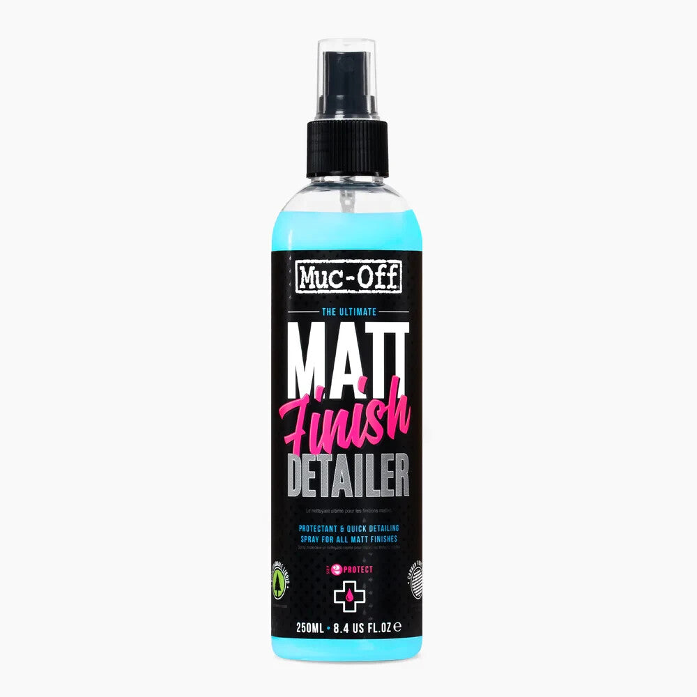 Muc-Off Motorcycle Motorbike Matt Finish Detailer Protectant Spray - 250ml