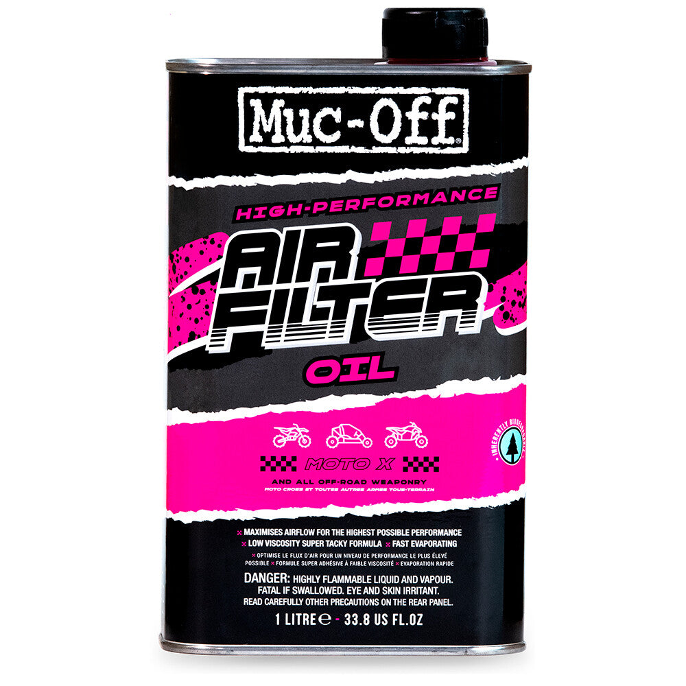 Muc-Off Off Road Motorcycle Bike Motocross ATV High Performance Air Filter Oil