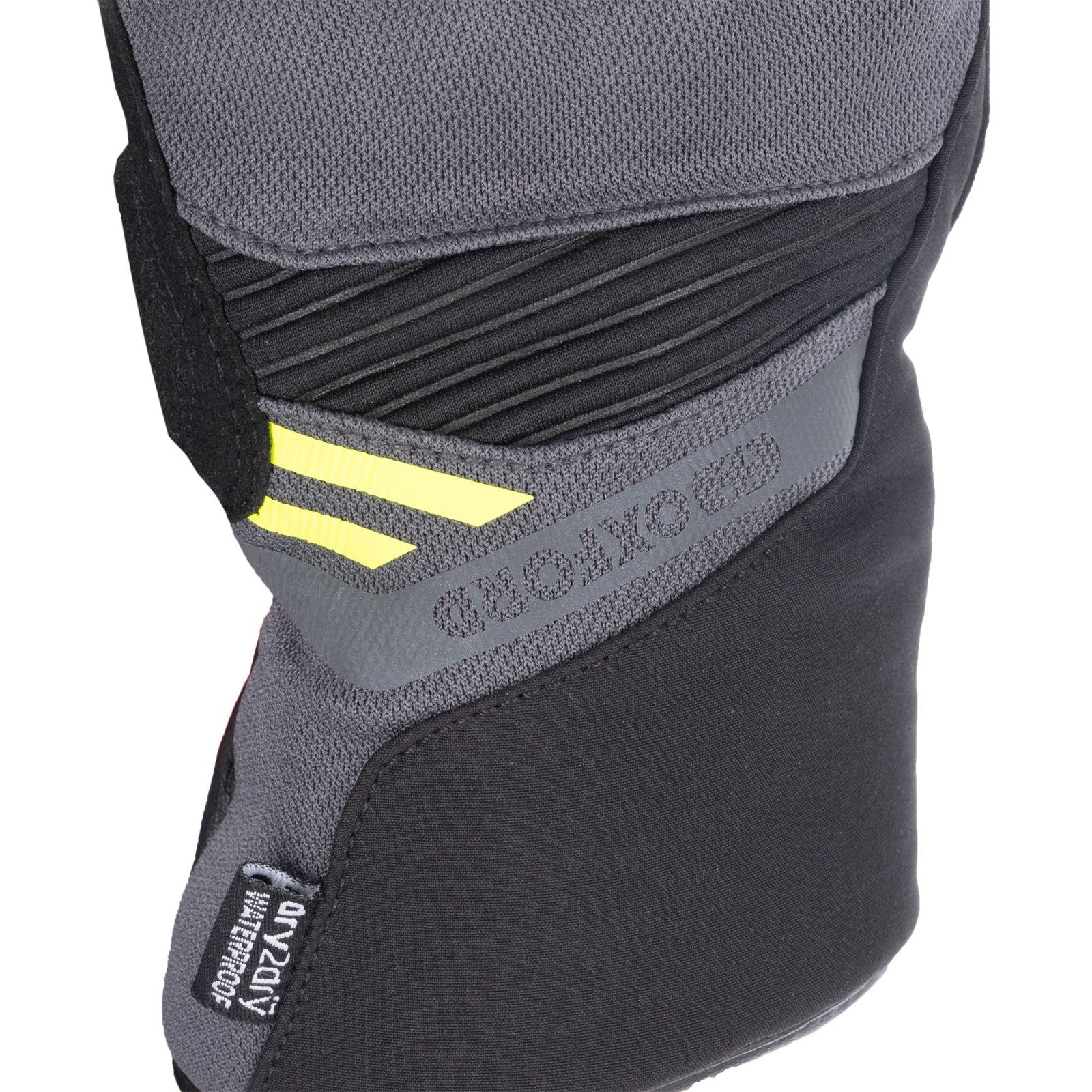 Oxford Dakar 1.0 Waterproof Dry2Dry CE Motorcycle Motorbike Glove Charcoal Grey