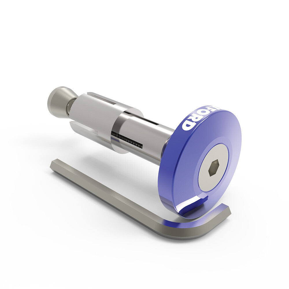 Oxford Bar Ends 2 Blue Essential Motorcycle Motorbike Bar Ends 22mm Bars OX596