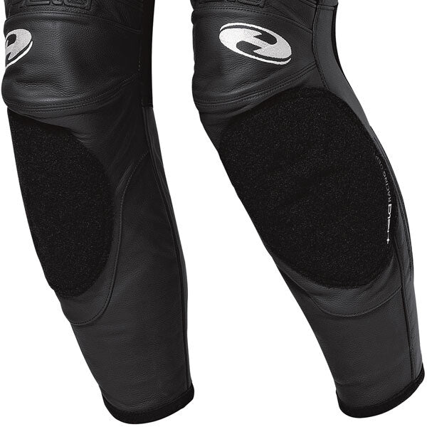 Held Rocket II Leather Motorcycle Motorbike Pants - Black / White - EU60