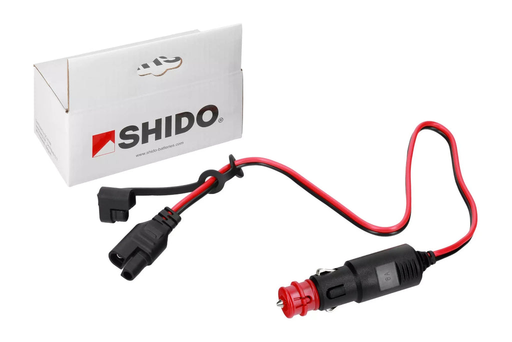 Shido DC1.0 / DC4.0 8A DIN Socket Charger Adapter BMW Triumph CANBUS Safe