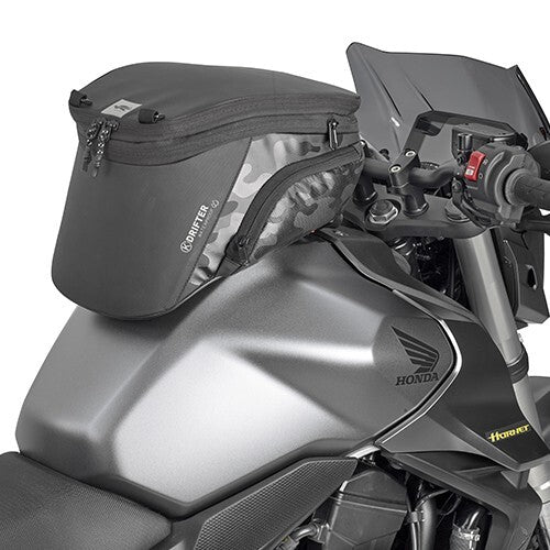 Kappa Motorcycle 10 Litre Drifter Universal Waterproof Tank Bag Grey  - DR01
