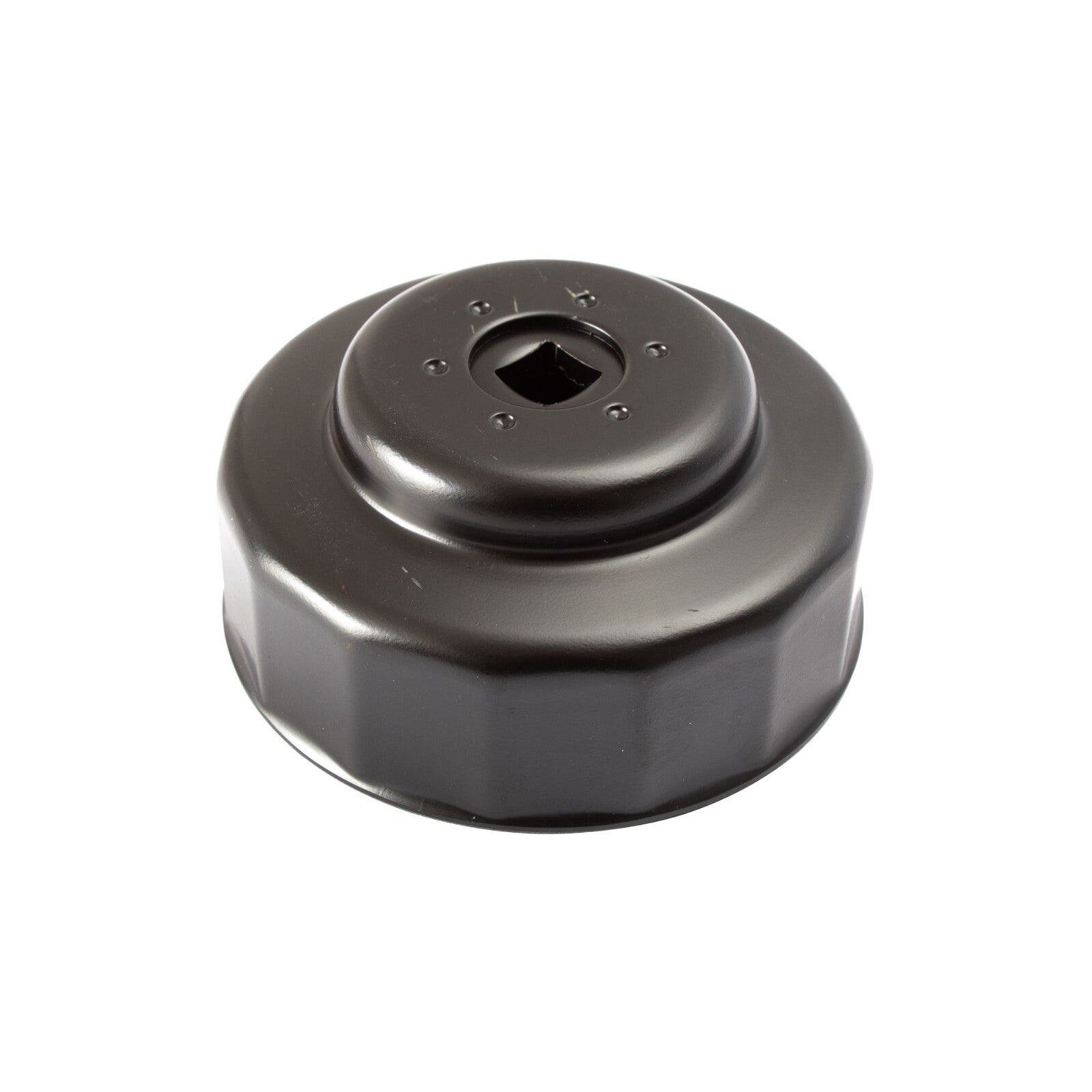 Bike It Motorcycle Oil Filter Wrench Cup 80mm 15 Flutes 2 Step 3/8 Ratchet