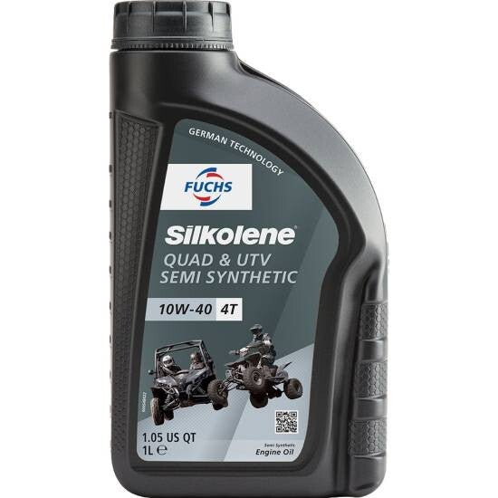Fuchs Silkolene Quad & ATV 10W-40 Comp Synthetic Ester Based Engine Oil - 1L