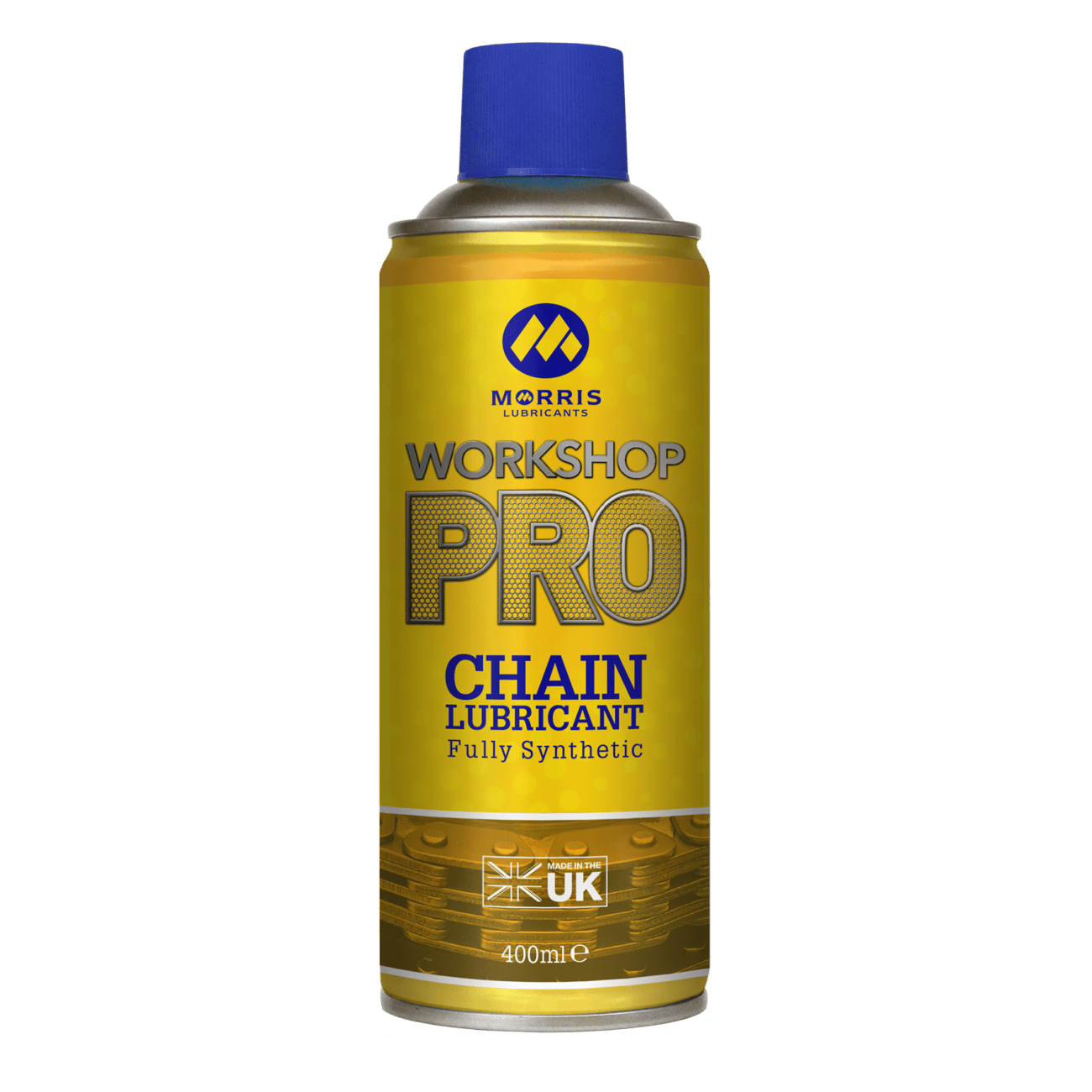 Morris Workshop Pro Motorcycle Motorbike Racing Fully Synthetic Chain Lube 400ml