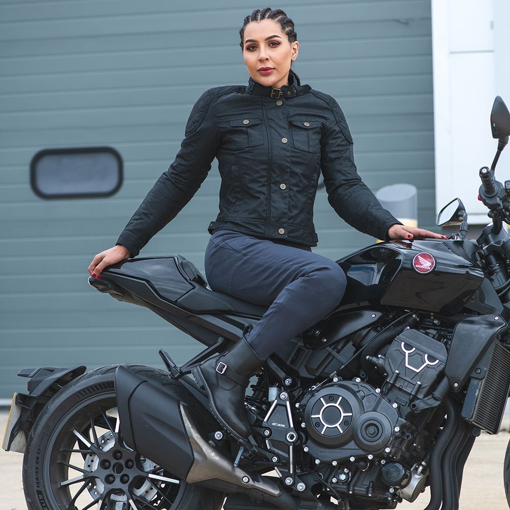 Oxford Super Leggings 2 Women Ladies Full Aramid Lined Motorcycle Leggings Grey