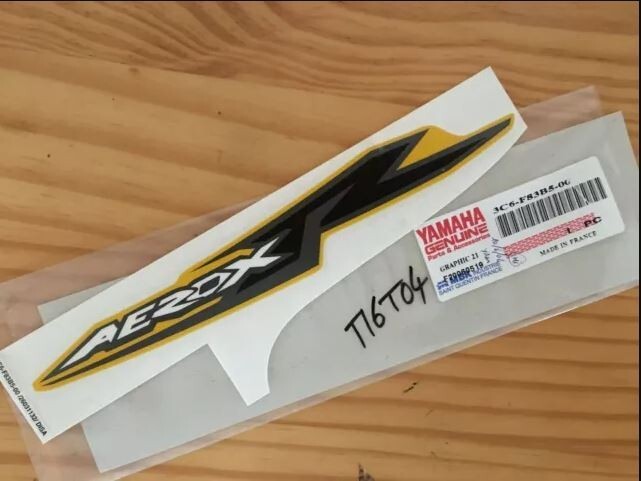 Genuine Yamaha YQ50L Yerox 2004 Decal Emblem Graphic - 3C6-F83B5-00