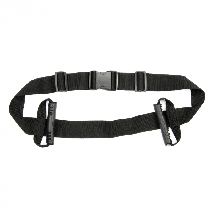 Bike It Motorcycle Motorbike Pillion Grippers Grab Handles - Black