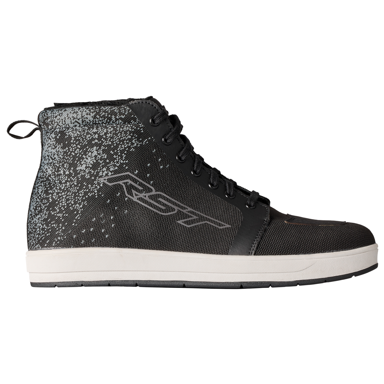 RST Urban-K CE Motorcycle Motorbike Hi Top Trainer Shoe Boot - Black Grey