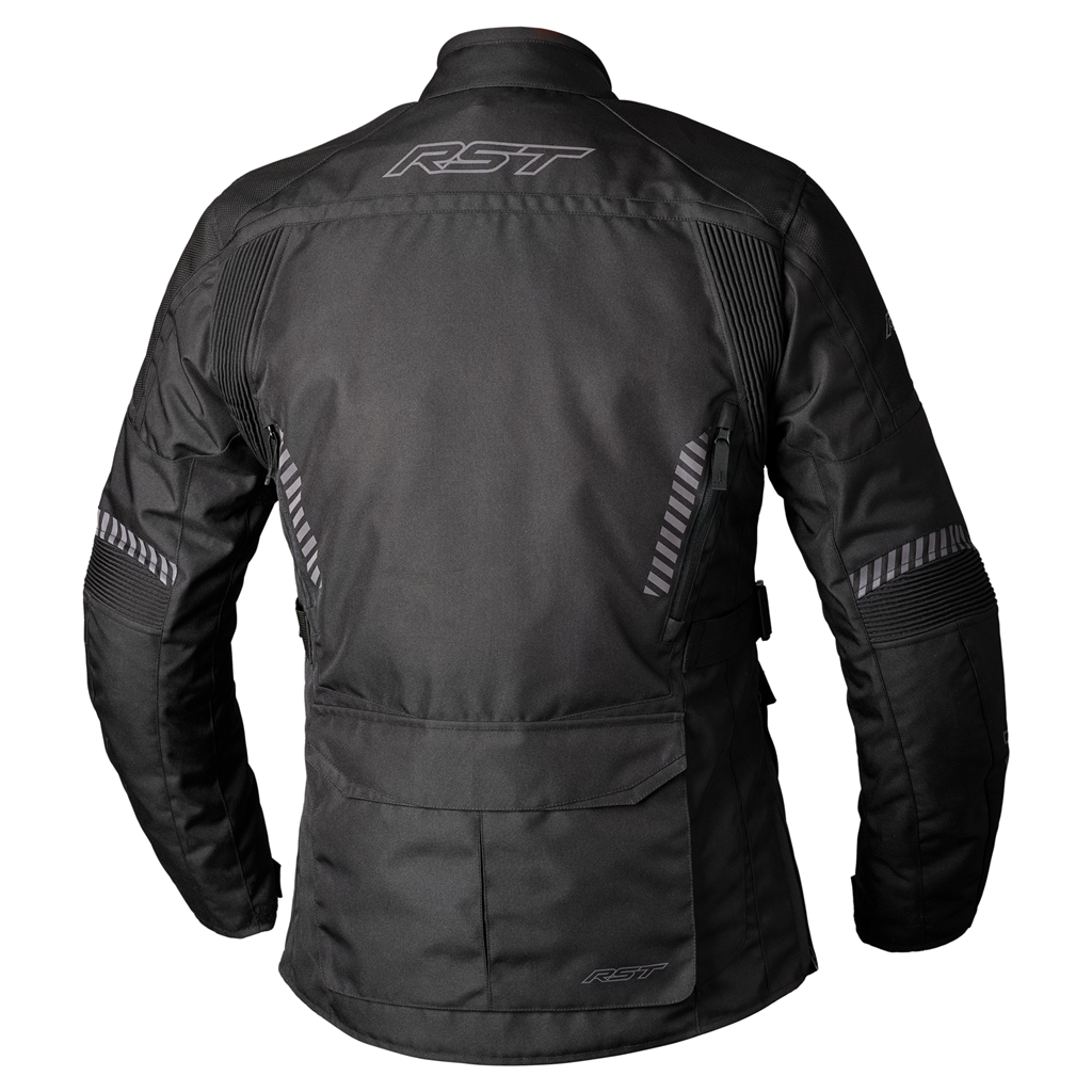 RST Maverick Evo CEAA Textile Motorcycle Motorbike Touring Jacket Black Black