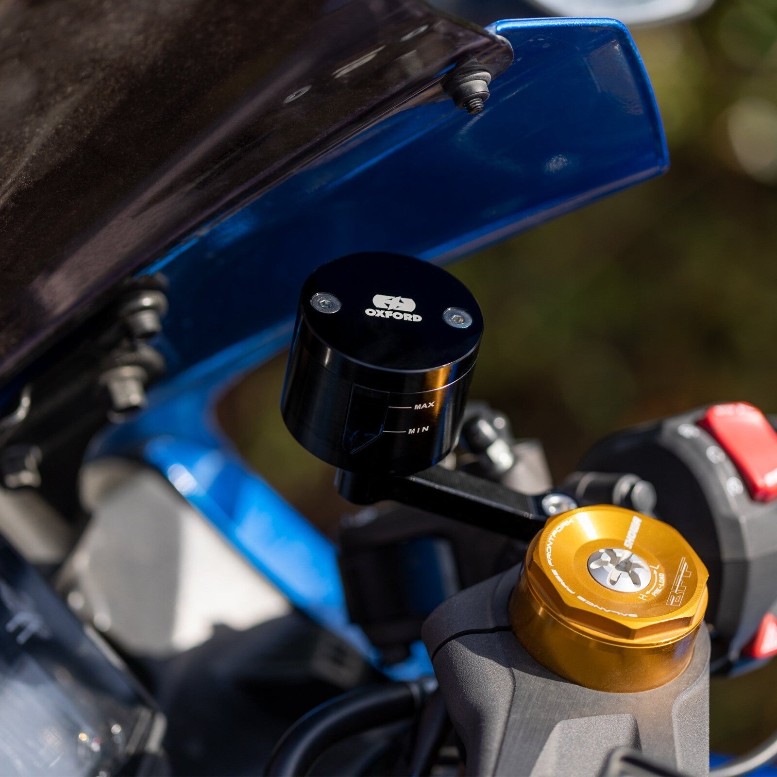 Oxford Motorcycle Motorbike Front Brake CNC Aluminium Fluid Reservoir