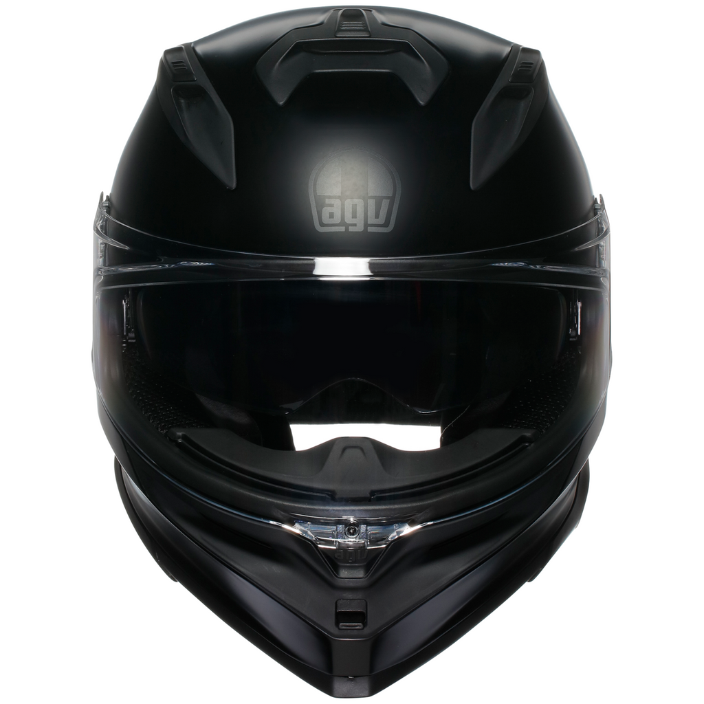 AGV K7 Solid Matt Black Full Face Sports Touring Motorcycle Motorbike Helmet