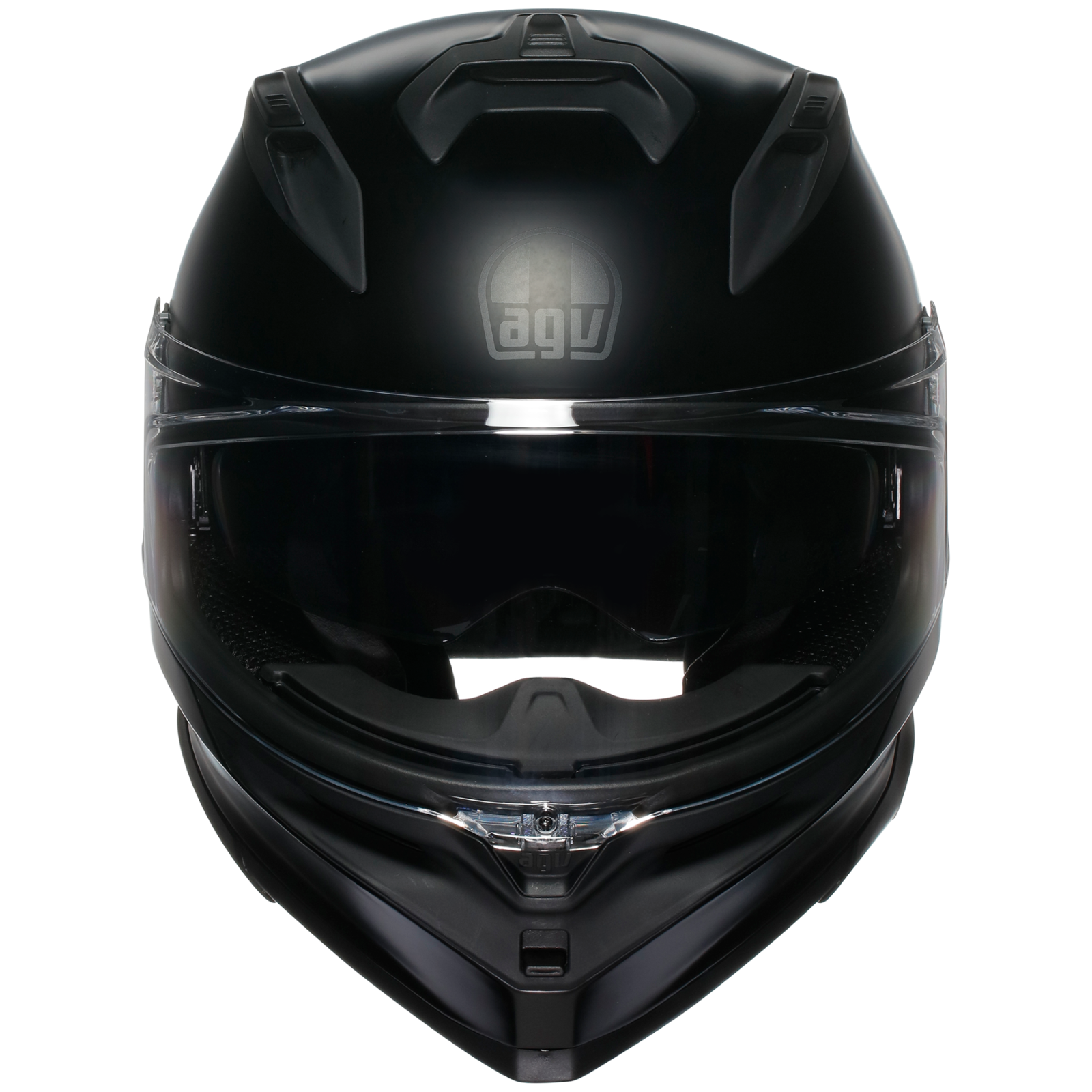 AGV K7 Solid Matt Black Full Face Sports Touring Motorcycle Motorbike Helmet