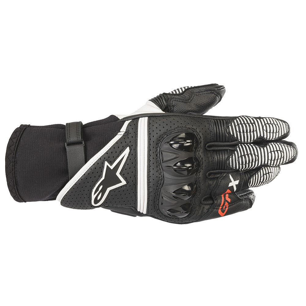 Alpinestars GP X V2 Touch Screen Motorcycle Motorbike Gloves Black & White