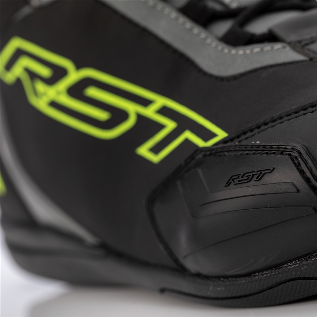 RST Sabre Moto Shoe Short Sports Vented Motorcycle Motorbike Shoe Boots Grey Flu