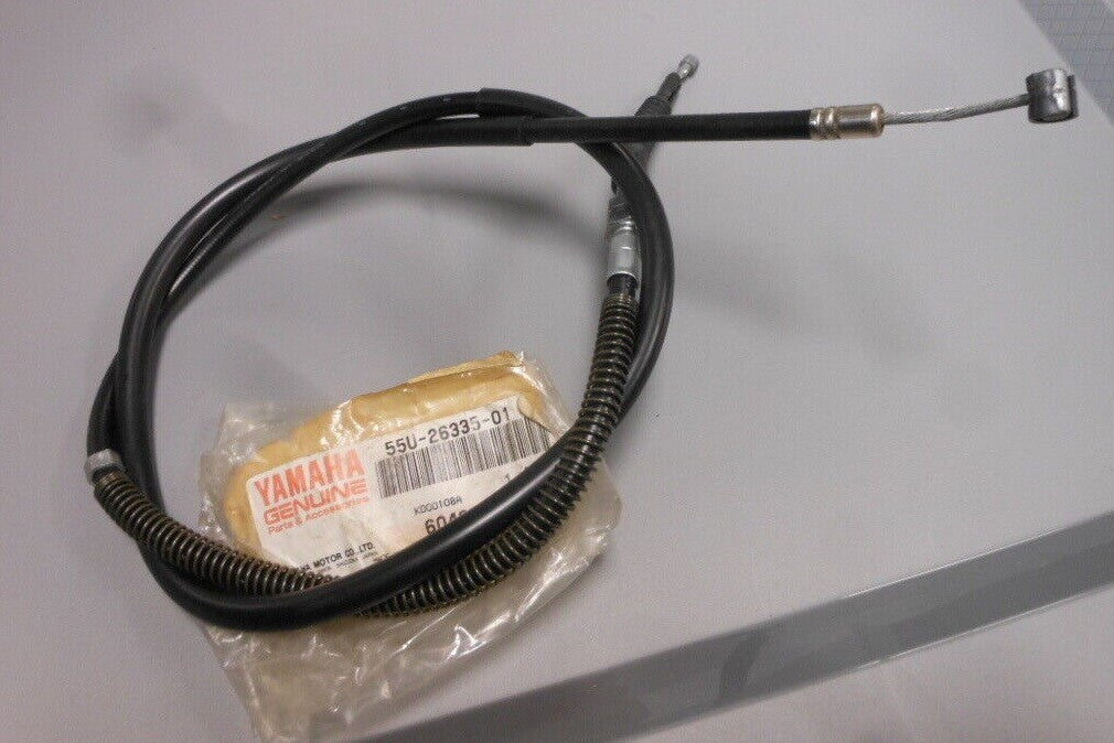 New Genuine Yamaha Clutch Cable Assy. XV535 Virago, XT600, TT600 - 55U-26335-01
