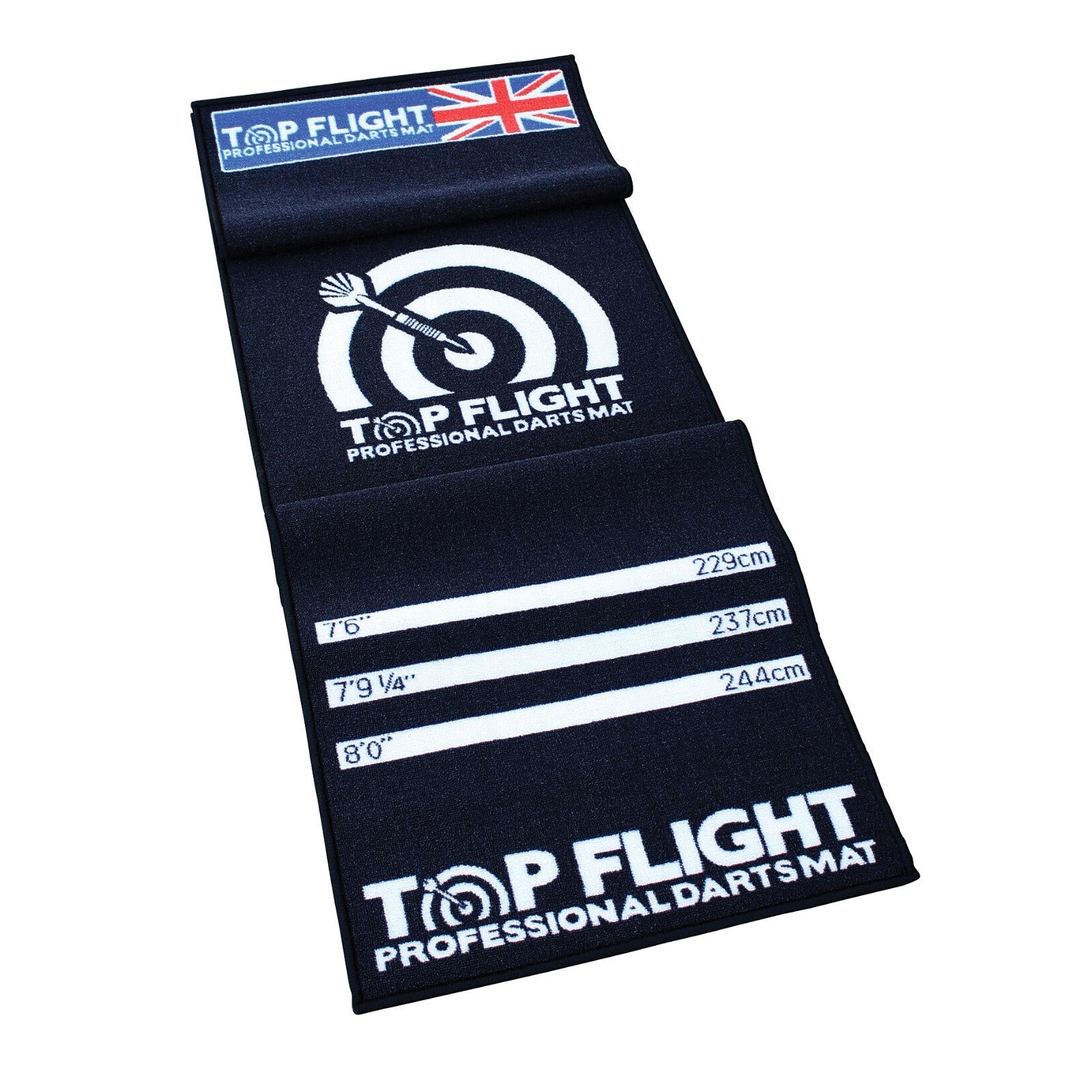 Top Flight Professional Darts Distance Marker Throwing Mat / Oche (275 x 66 cm)