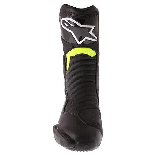 Alpinestars SMX-6 V2 Men‘s Motorcycle Motorbike Track Race Boots Black Yellow Fl