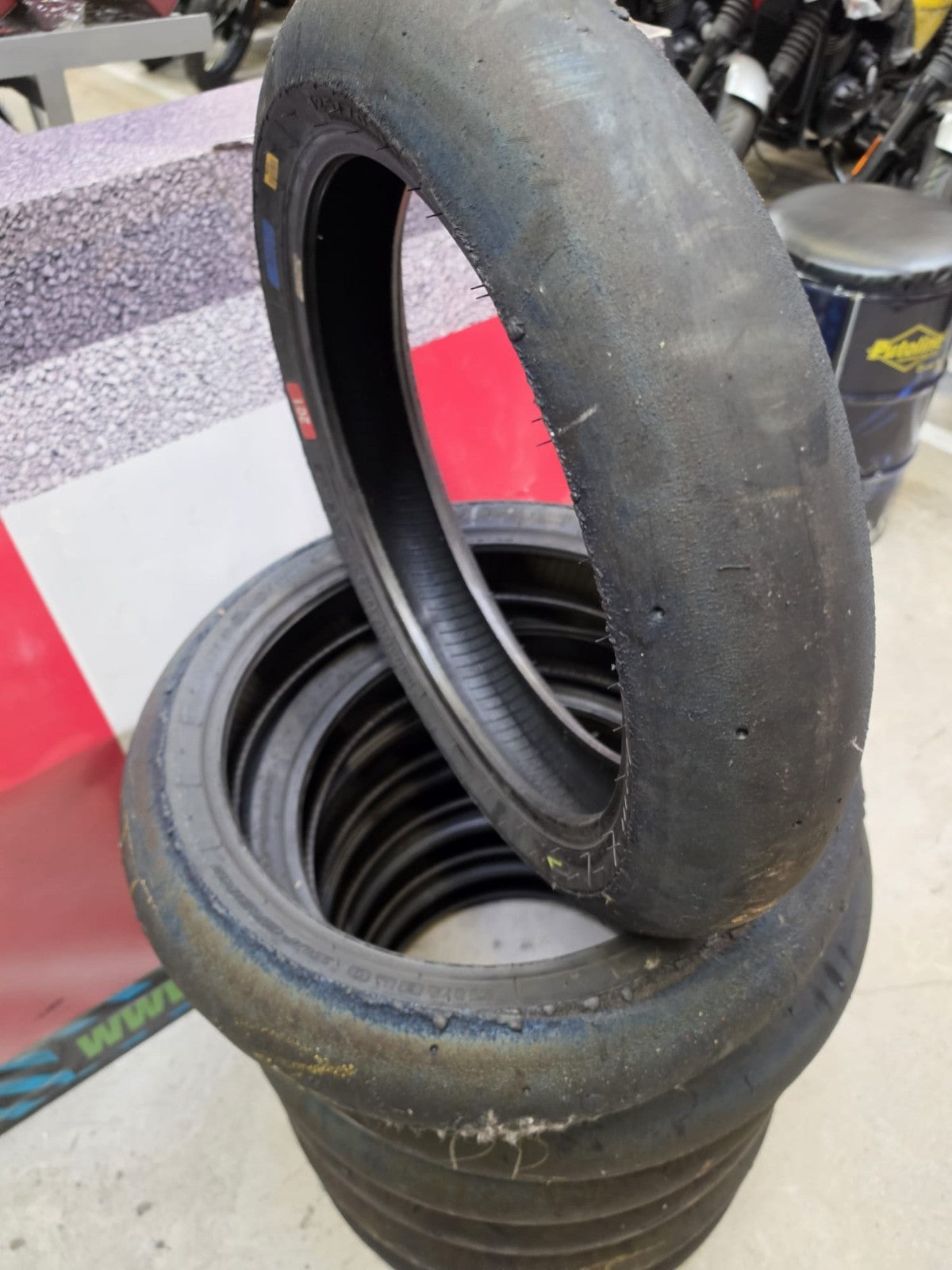 Pirelli Diablo Superbike SC1 125/70-17 Used BSB Scrub Motorcycle Tyre - SF15