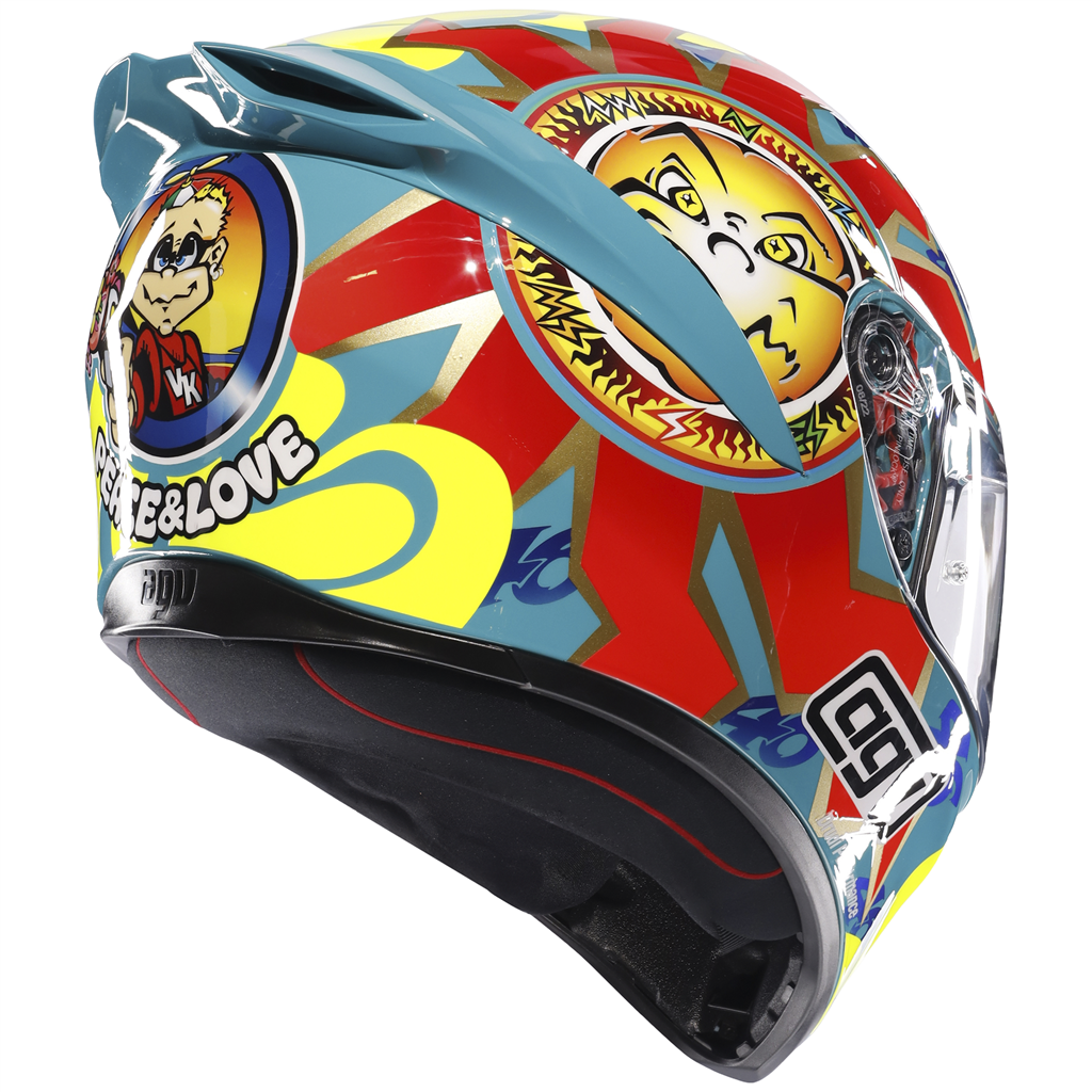 AGV K1S Rossi Mugello 1999Replica  ECE2206 Full Face Motorcycle Motorbike Helmet