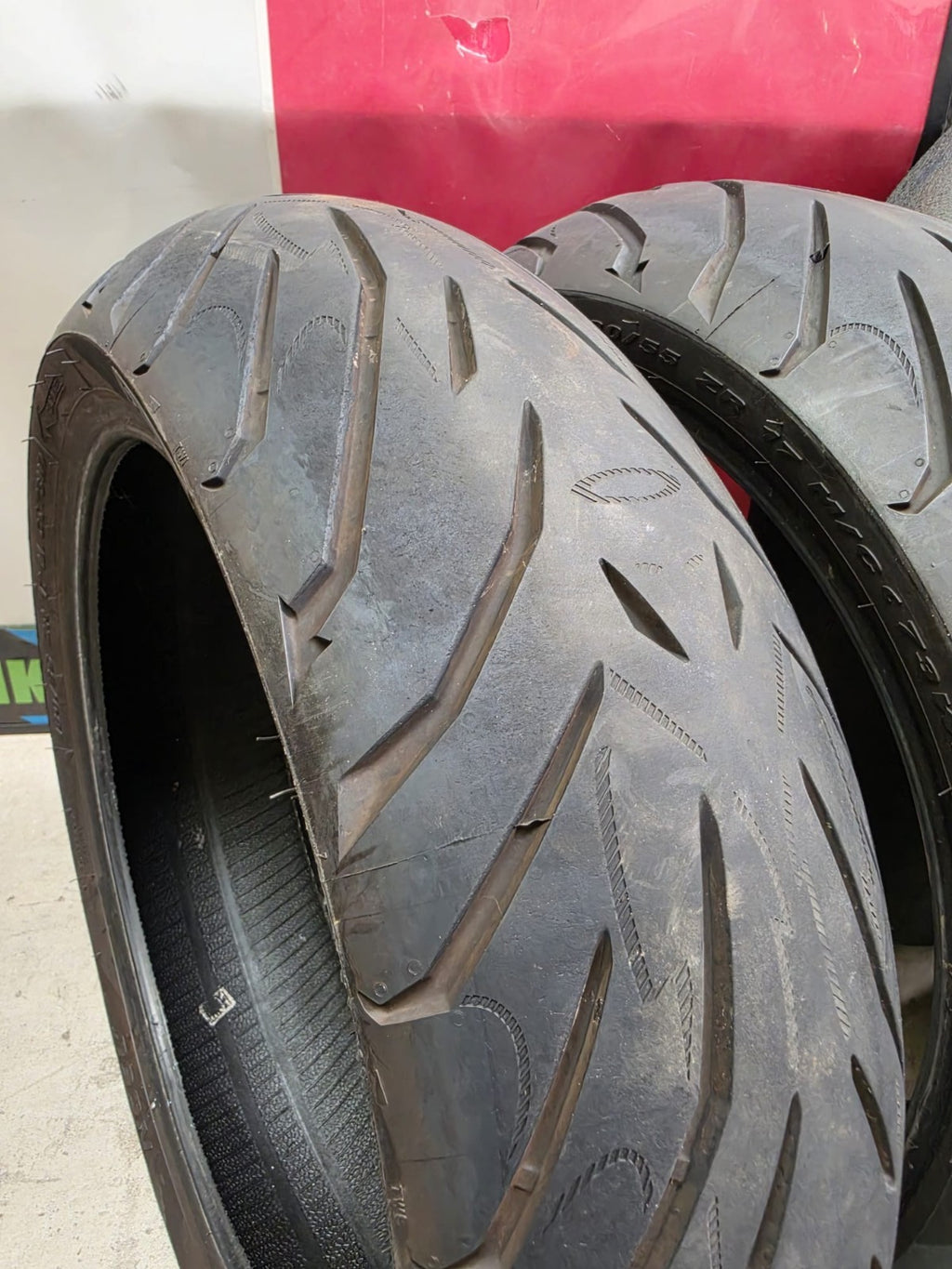 Pirelli Angel ST 180/55 17 rear motorcycle tyre- grade A tyre