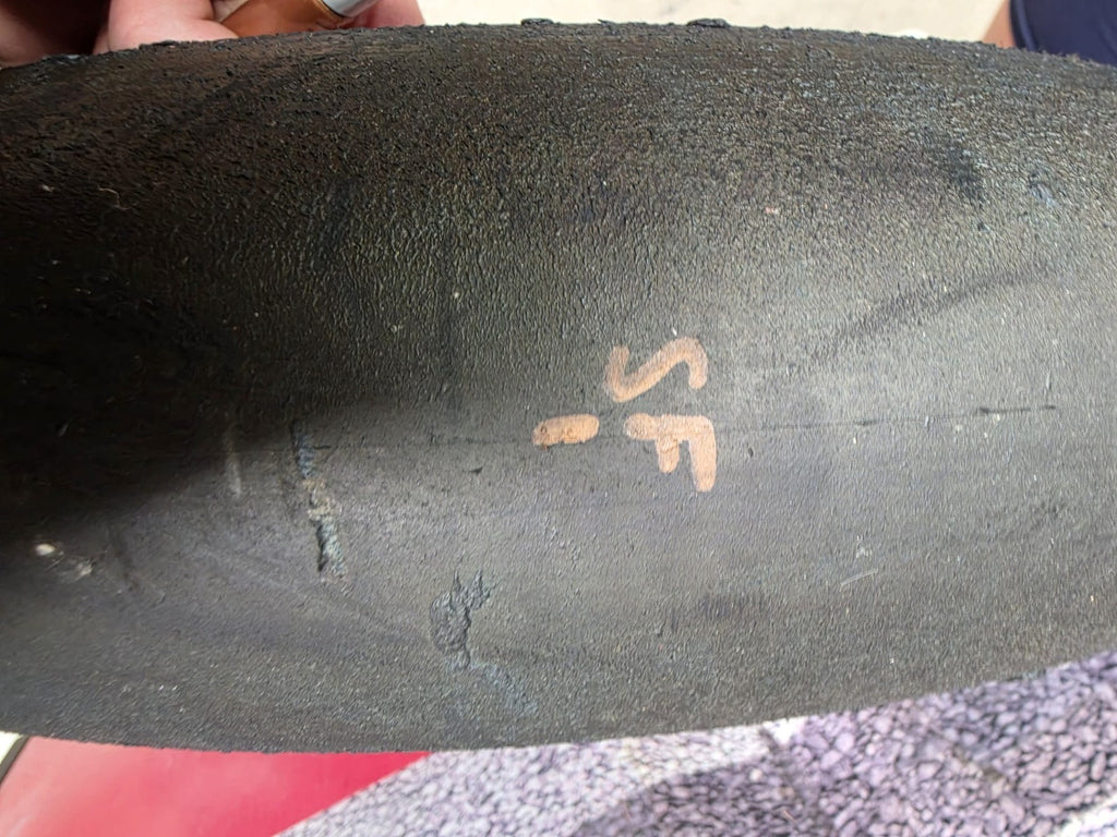 Pirelli Diablo Superbike SC1 125/70-17 Used BSB Scrub Motorcycle Tyre - SF1